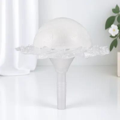 Bouquet Holder Foam - 1Set Hemispherical Lace Bouquet Holder Wedding