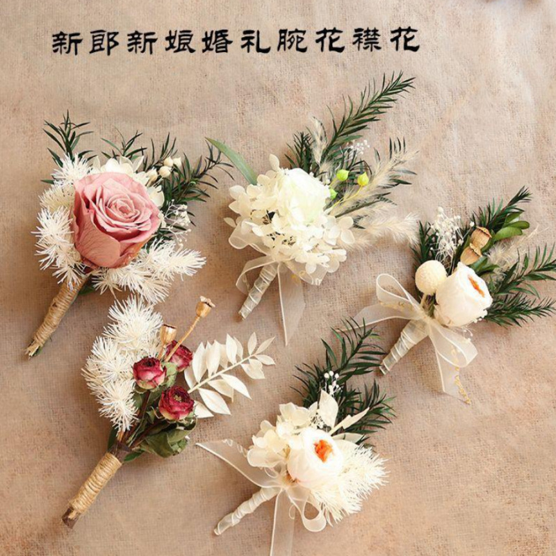 Mini dried flower bouquet, del - Dried Flower Bunch ulasan dan harga