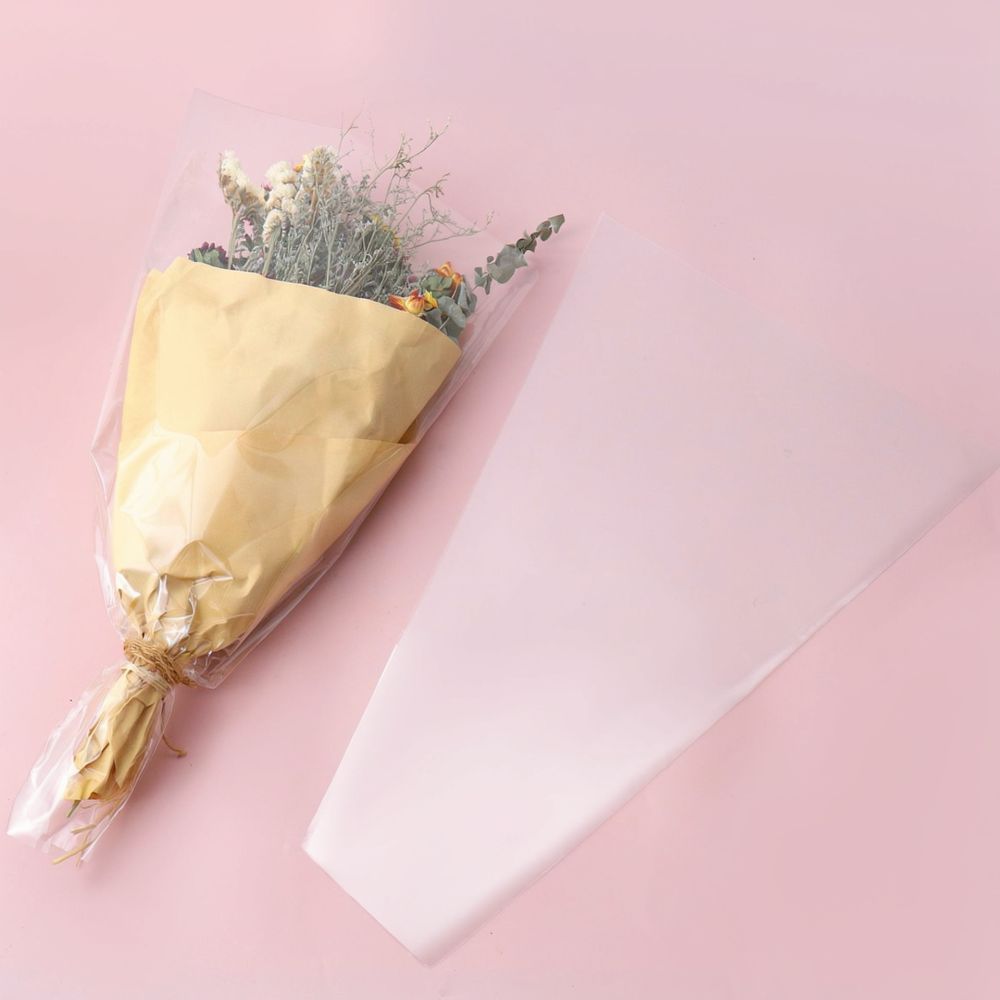 Transparent Bouquet Wrapping P - Florist Supply Shop ulasan dan harga