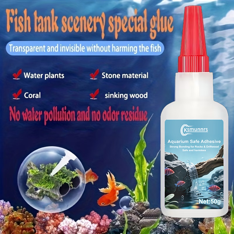 Aquarium Landscape Glue, Quick - Preserved Moss Sheet ulasan dan harga