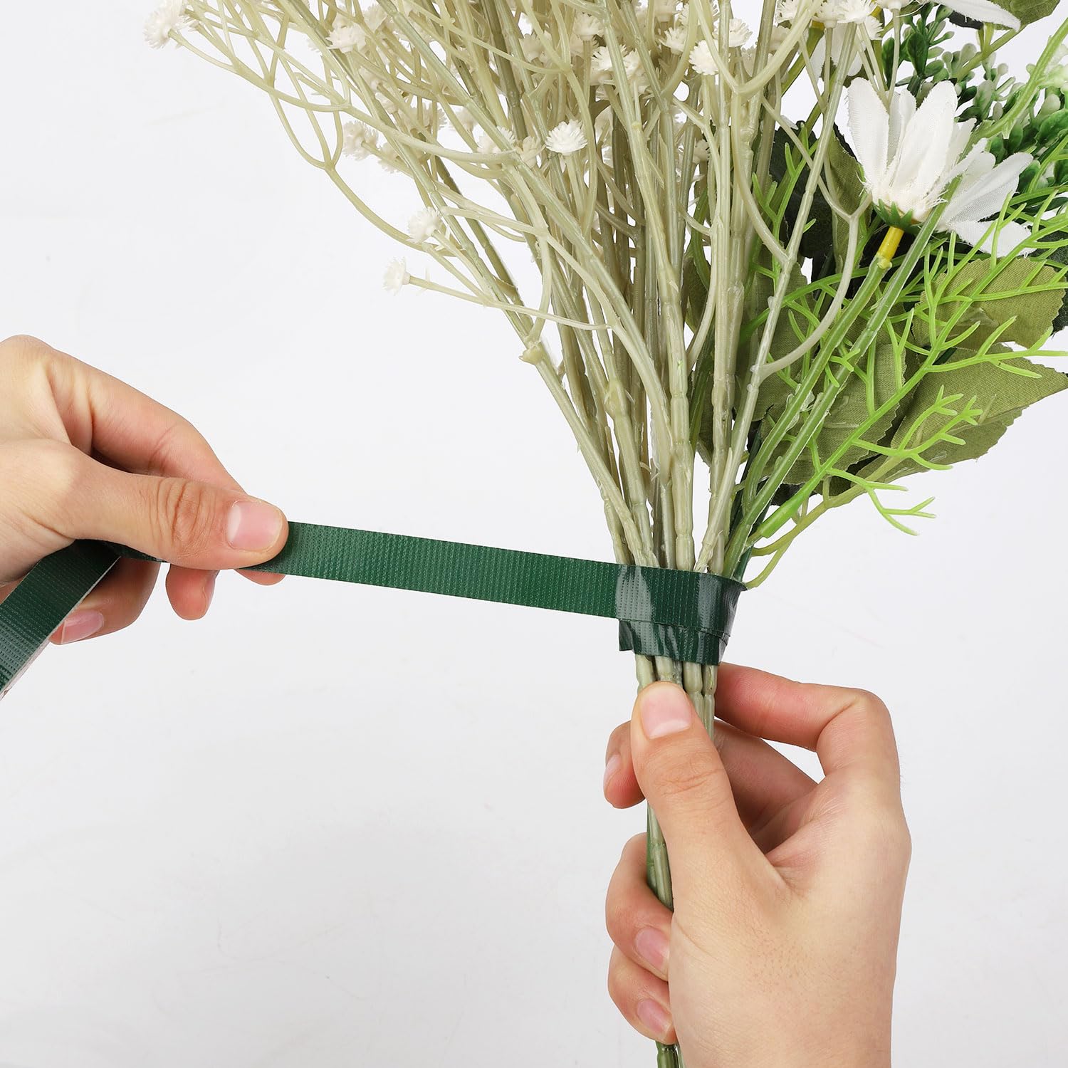 30M high adhesive seamless wat - Floral Tape Green ulasan dan harga
