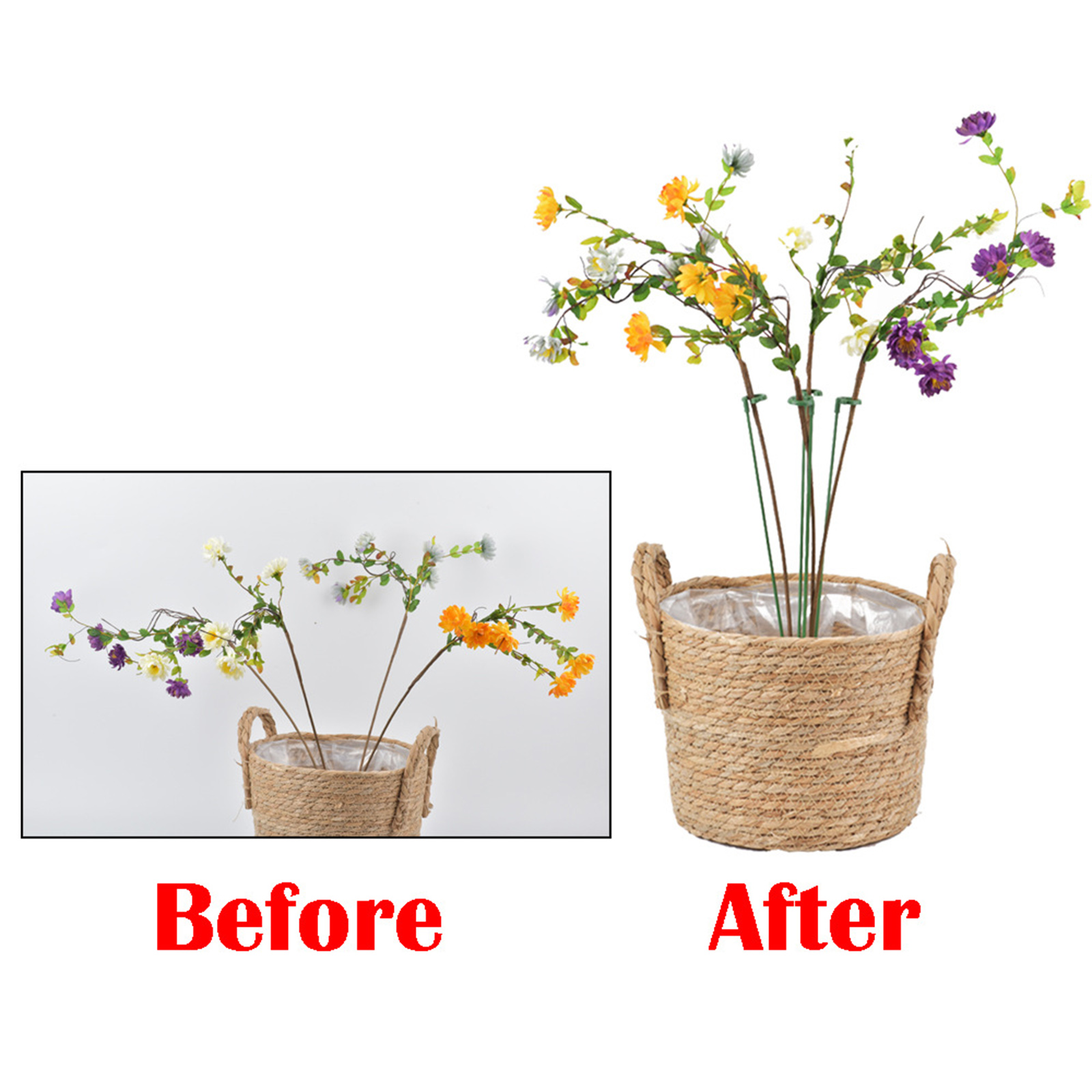 5pcs Plant Support Stakes with - Florist Supp ulasan dan harga
