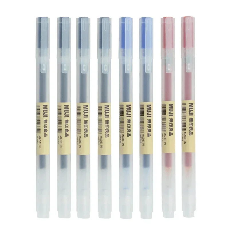 6/8Pcs/Set MUJIs Gel Pen Black - Pilot Pen G2 ulasan dan harga