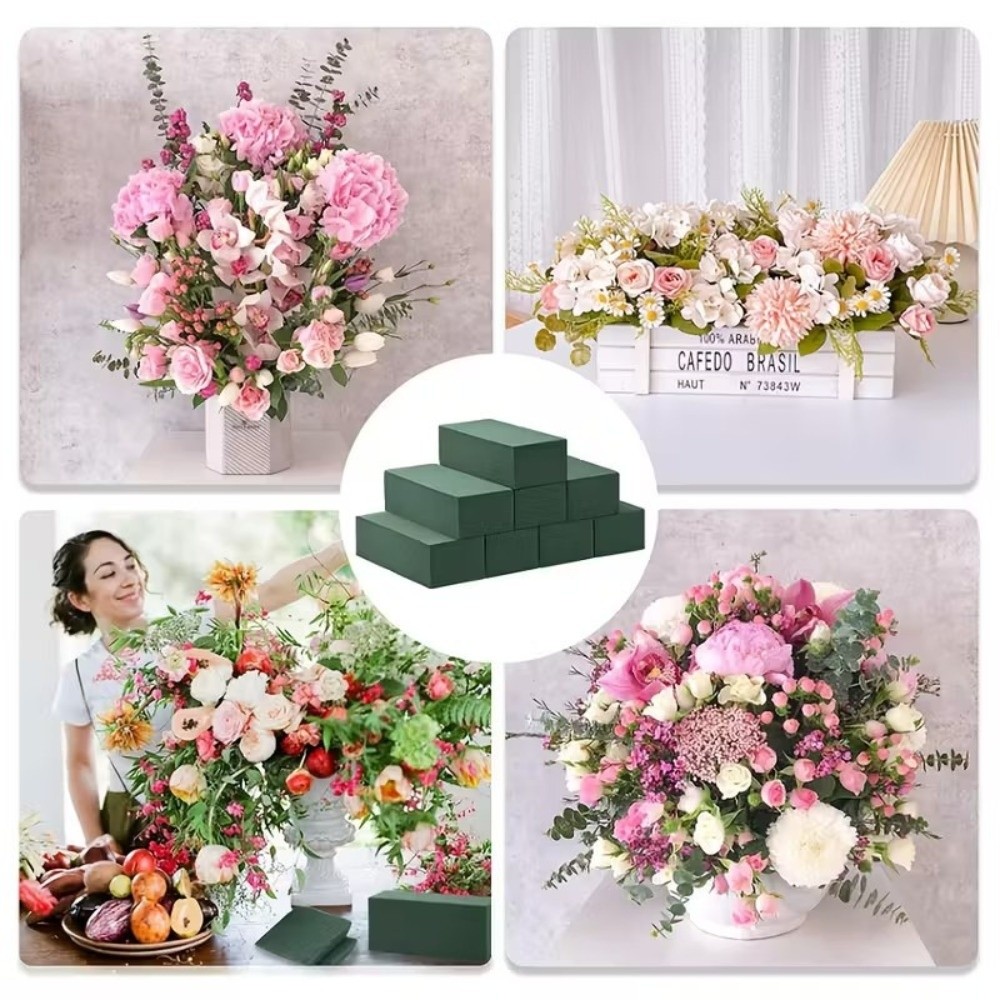Green Flower Arrangement Foam  - Bouquet Holder Foam ulasan dan harga