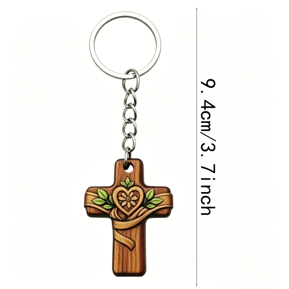 5-20Sets Wooden Cross Love Flo - Floral Tape Green ulasan dan harga