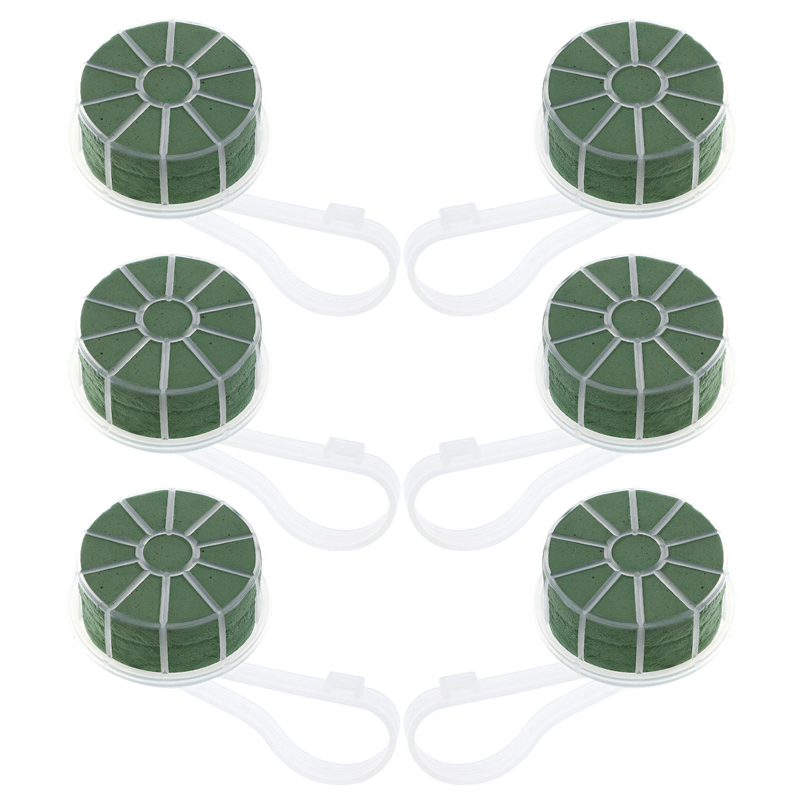 6Pcs Round Floral Foam Bouquet - Bouquet Holder Foam ulasan dan harga