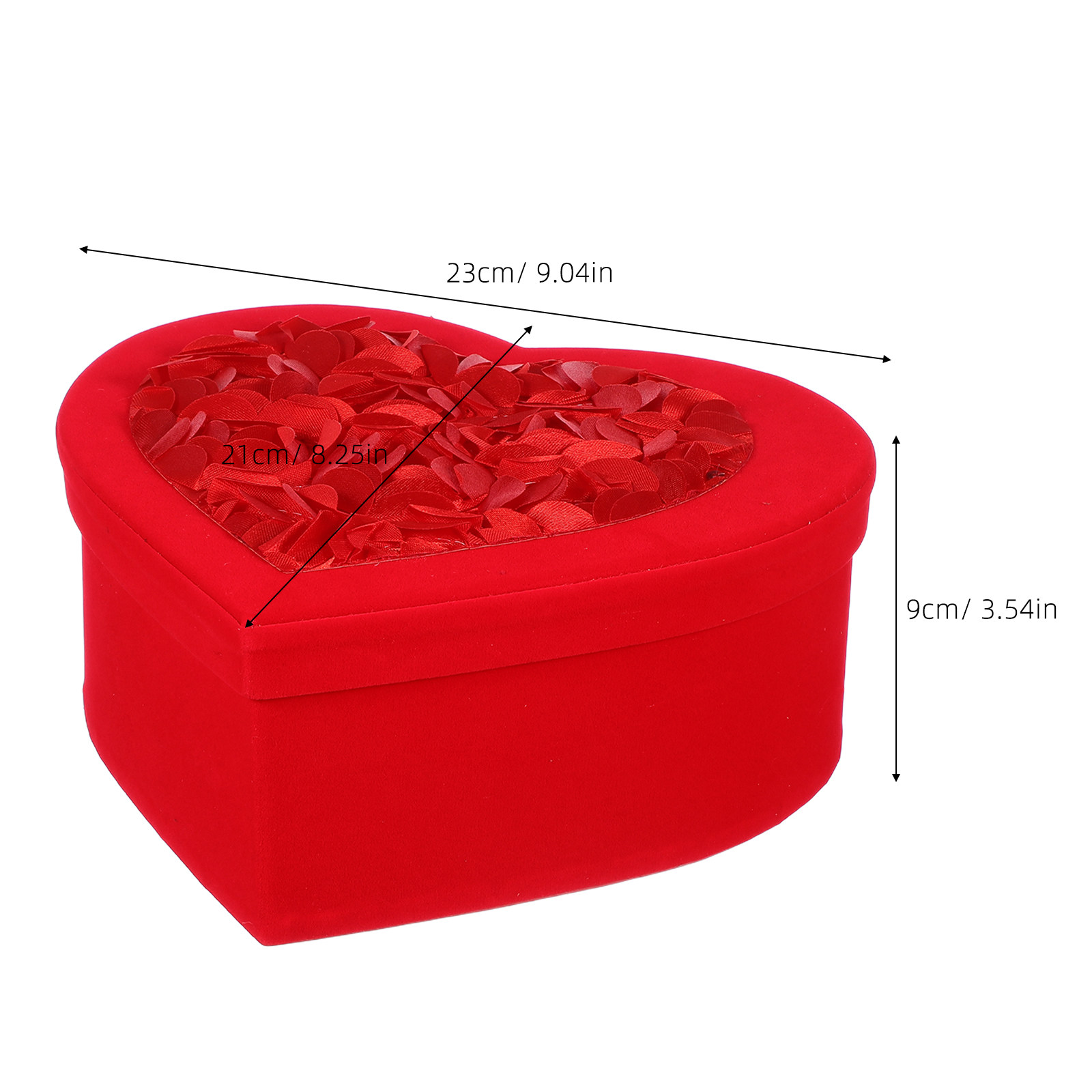 Heart Shaped Valentine Present - Bouquet Holder Foam ulasan dan harga