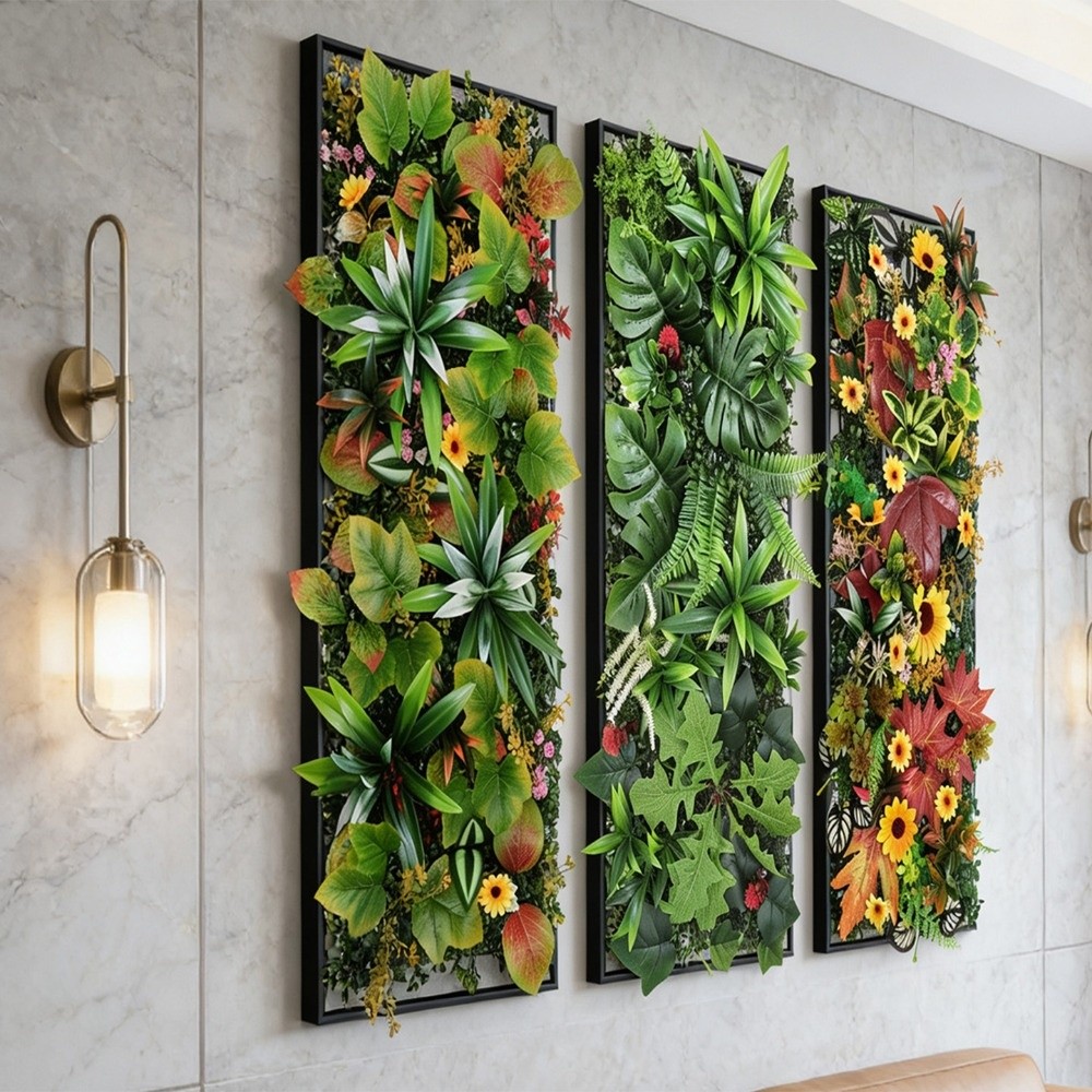 Realistic Artificial Plant Gra - Preserved Moss Sheet ulasan dan harga