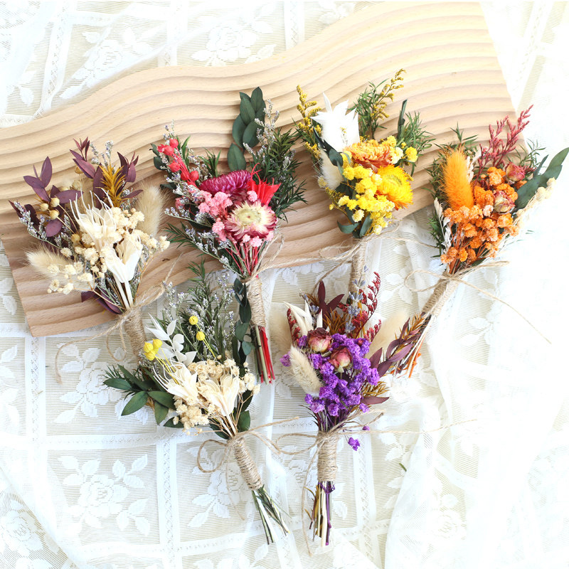 20CM Small Mixed Natural Dried - Dried Flower Bunch ulasan dan harga