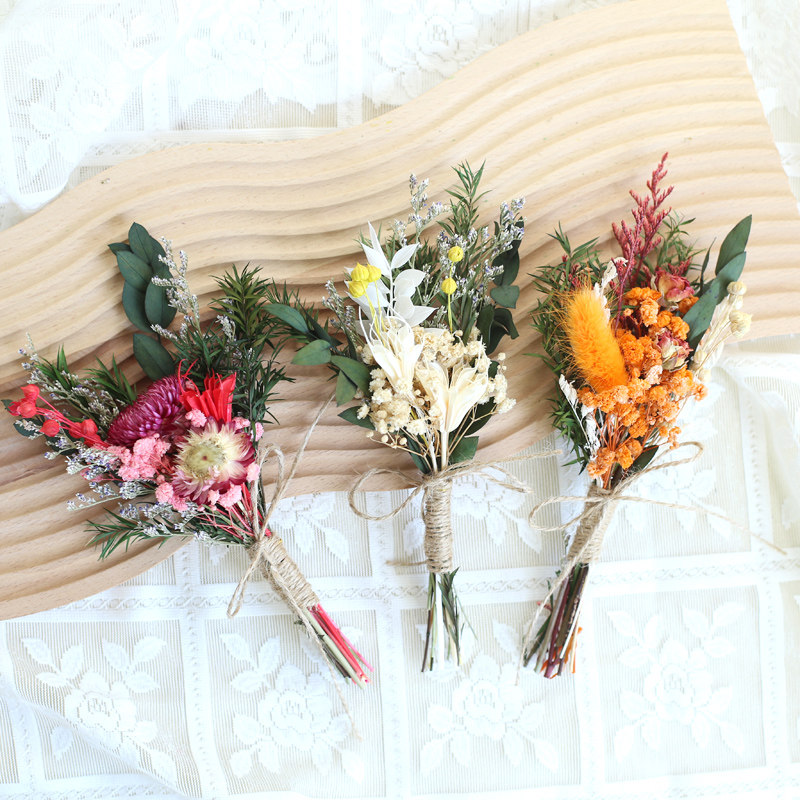 20CM Small Mixed Natural Dried - Dried Flower Bunch ulasan dan harga