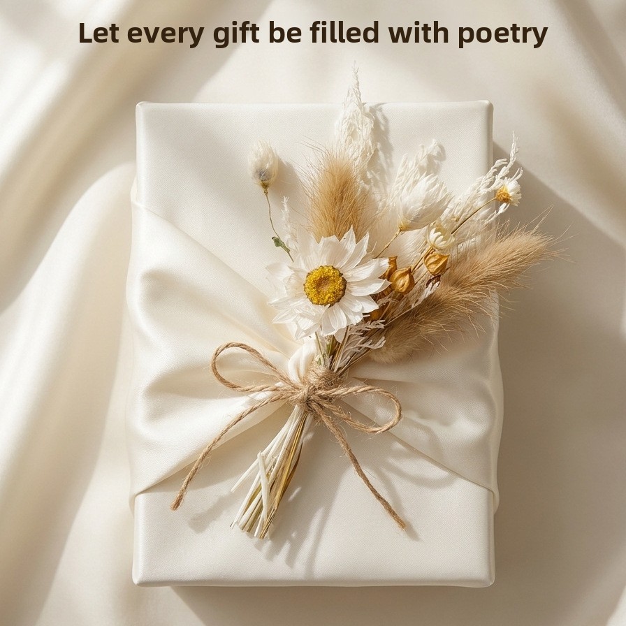 Mini Dried Flower Bouquet Natu - Dried Flower Bunch ulasan dan harga